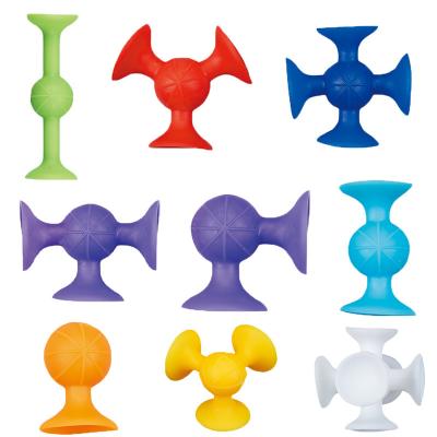 China New Silicone Multicolor Always Changing Stickiness Washable Shaker Toy Kids Push Up Noise Shaker Toys New Shaker Toys for sale