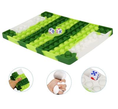 China 2022 Hot Sale Brain Practice /Stress Relief Checkerboard Snaps Game Poppet Puppet Kids Stir Sensory Squeeze Other Hobbies Educational Toys With Cutout for sale