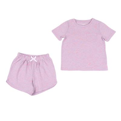 China Wholesale OEM Casual Service Kids Cotton Baby Summer Boutique For Girls Dressing Sets for sale