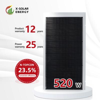 China Affordable 520W BIPV Solar Panels for Color Steel Roofs à venda