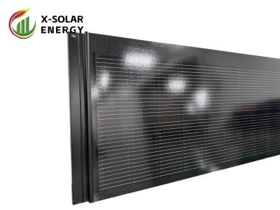 Chine Coefficient de température de tension de court-circuit 0,04% 120W Carreaux plats noirs BIPV Modules solaires pour la production d'électricité sur le toit à vendre