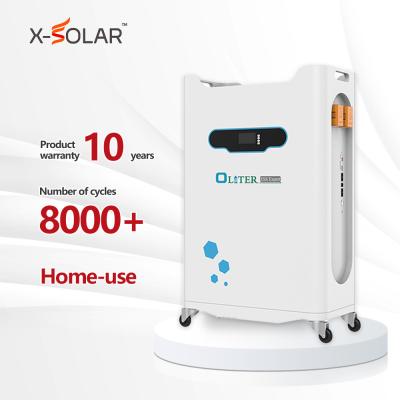 China 10kwh 51.2V 200ah Batería de almacenamiento de energía para el hogar 100a Corriente de carga / descarga en venta