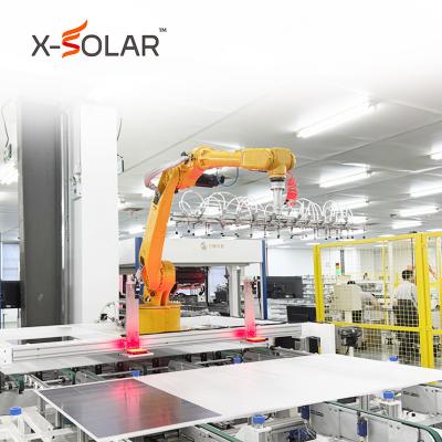 China Máquina automática de composición de tipos Modulo solar Layout Máquina línea de montaje en venta