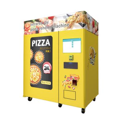 China Subway Station 2022 new automatic commercial pizza vending machine with coin credit visa card  PA-C6 for sale