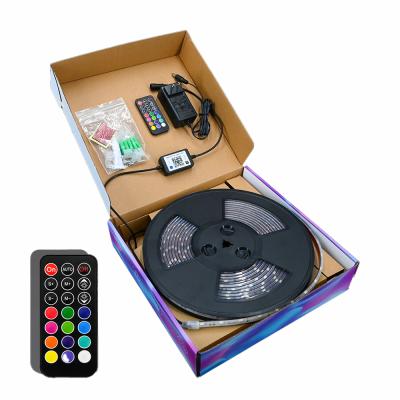 China Theme Park New Product High Quality DC 24V 12*04mm RGB+IC With RF Remote Controller For Kids Room Party Wedding Decoration for sale