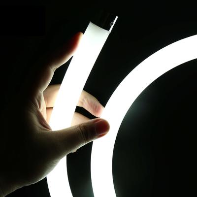 China LC22R 12W Round Flexible Decoration DC 24V 360 Degree SMD 2835 Silicone LED Strip Light Nonwaterpoof Nonwaterpoof for sale