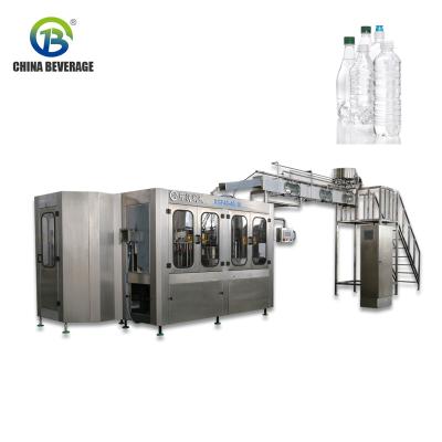 China High Accuracy Fully Automatic 12000bph Liquid Beverage Production Line Plastic Bottle Water Filling Machine for sale