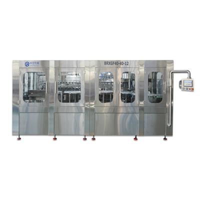 China Automatic Juice Can Filling Machine Beverage Juice Filling Machine Mini Juice Filling Capping Machine for sale