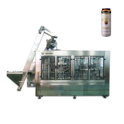 China Beverage Juice Milk Craft Beer Bottle Fill Machine Multifunctional Liquid Line Aluminum Can Filling Machine for sale