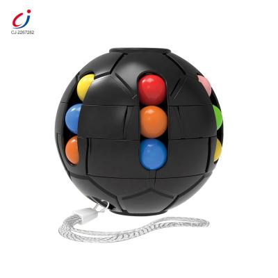 China New Decompression Spinner Magic Toy Handheld Trigger Cube Trigger Bean Fingertip Game Fingertip Creative Spinning Trigger Magic Bean Cube Toy for sale