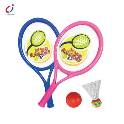 China Educational Outdoor Badminton Beach Indoor Sports Toy Small Tennis Racket Sports Plastic Toys CJ-2133881 for sale