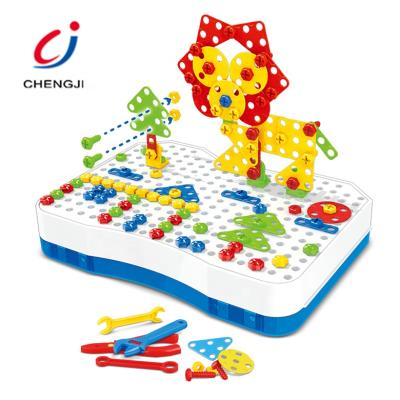 China Creative Cartoon Toy 50% Discount Block Mosaic DIY Assembly Toy, Kids Toys Educational 3D Puzzle DIY Toy for sale