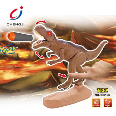 China Animal Model Plastic Dinosaur Toy Set, Battery Operated T-Rex Dinosaur with Light and Healthy CJ-1621857 for sale