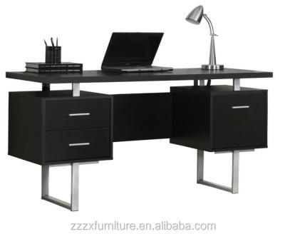 China PANEL Hot Selling Free Standing Desk With Metal Legs for sale