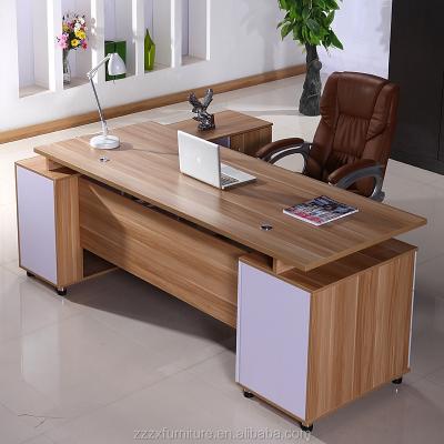 China National PANEL business furniture workspace product design private worktop countertop for manager office desk with low cabinet for sale