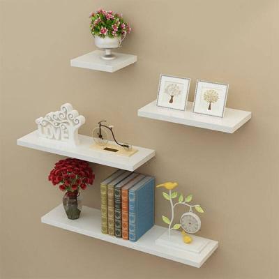 China PANEL High Quality Durable Using Various Wood Floating Wall Shelf for sale