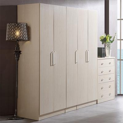 China Popular PANEL style open walk-in customer designs bedroom fabric closet wardrobe for sale for sale