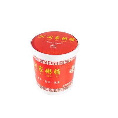 China High quality waterproof disposable material ramen bowl supermarket soup heavy duty paper bowls for wholesale for sale