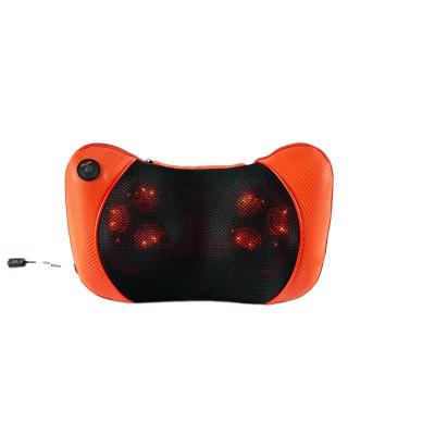 China Body Car Office Home Neck Heat Home Seat Back Massager Pillow, Electric Hot Selling Massage Pillow for sale