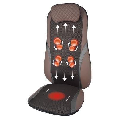 China Thai body massage cushion shiatsu and kneading heating funtion with vibration seat for sale