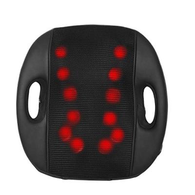 China Portable Electronic Lumbar Lower Back Cushion Massager Keading Shiatsu Back Massage Cushion for sale