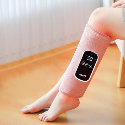 China Electric Leg Piernas Masajeador 3 Modes Heat Circulation Foot Arm Relax Muscles Calf Wraps Air Compression Leg Massager for sale