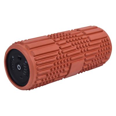 China Portable High Quality Electric Vibration Muscle Muscle Roller EVA Yoga Foam Roller High Density Massage for sale