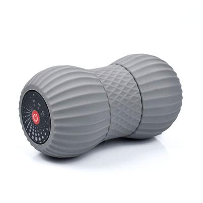 China Custom Logo Design Silicone Fitness Exercise Muscle Peanut Foam Roller Massager Vibrating Ball for sale