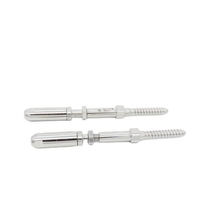 China Modern Stainless Steel Quick Delay Fittings 316 Wood Lock Screw Terminal End Cable Railing Turnbuckle 1/8