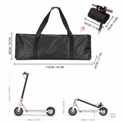 China Carry Bag For Xiaomi Mijia M365 Pro Black Electric Scooter Waterproof Storage Bag for sale