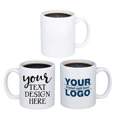 China Wholesale Disposable Sublimation 11oz Mug 11oz AAA Ceramic White Mug Sizes Custom Mug For Sublimation Mug for sale