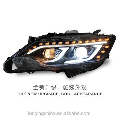 China Factory 2015up Year LED Modified Cars Headlight For Toyota Camry Headlight for sale