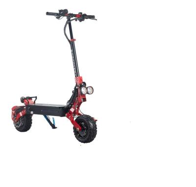 China Unisex Drop Boarding 2400w 3000w 48V 21AH Long Range 2 Motor Wheel Lithium Battery Air Tire Off Road Folding Electric Scooter for sale