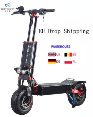 China EUR Warehouse Unisex Folding Dual Motor Electric Scooter For Adult 30 OH Battery 5600w Waterproof CE ROHS 85KM/H IP54 RANGE 120KM Max for sale