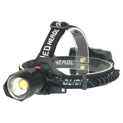 China Super Bright Camping Coba XHP90 USB Rechargeable Led Zoom Most Powerful Headlamp for sale