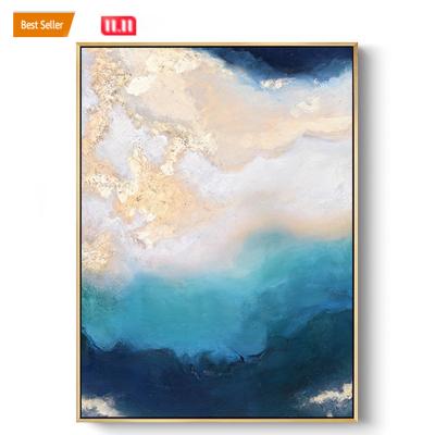 China Modern Decoration Modern Wall Art Handmade Oil Painting Abstract Canvas Painting for sale