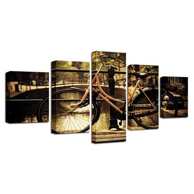 China Modern 5 Piece Canvas Prints Wall Art Rendering Picture Prints On Canvas Painting For Wall Canvas Art Wall for sale