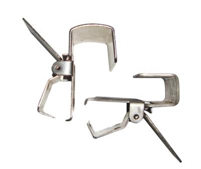 China Custom Fabrication Sheet Steel Stamping Part Metal Clips for sale