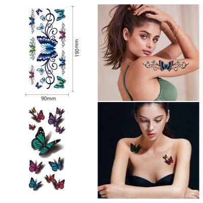 China Direct Selling Temporary Fashion Exquisite Security Customize Waterproof Body Skin Tattoo Sticker for sale