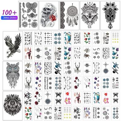 China 2022 Temporary New Fashion Exquisite Customizable Temporary Girls Art Sticker Tattoos for sale