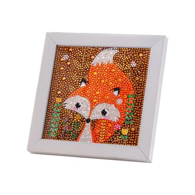 China Classic Wholesale Adult Children Wolf Fantasy 5d Square Special Diamond Painting for sale