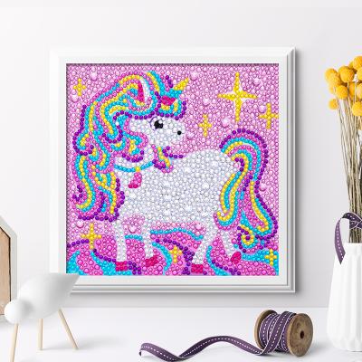 China Colorful High Quality Classic Animal Girl 5d Kits For Adults Children Product Diamond Painting for sale