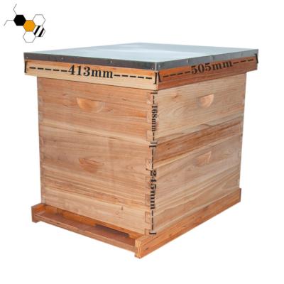 China Best Selling Farms Bee House Hive Langstroth Bee Hive Boxes for sale