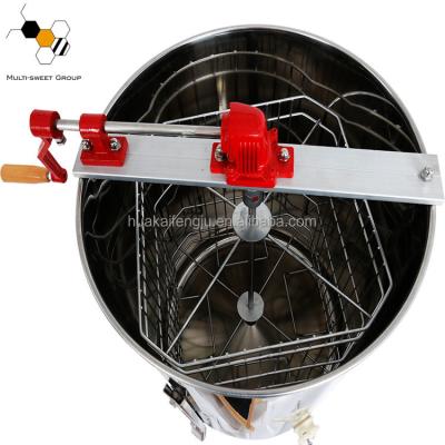 China cheap farms beekeeping equipment frame honey extractor/hand crank honey extractor for sale