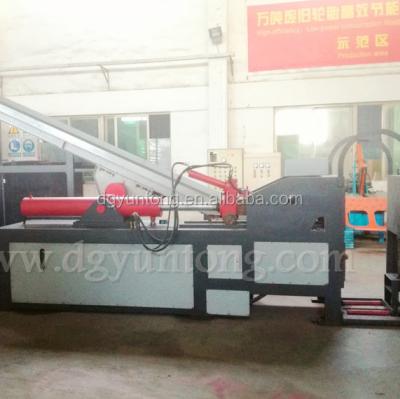 China waste tire recycling machinery wire cutter bead remove machine TQCL1250 for sale