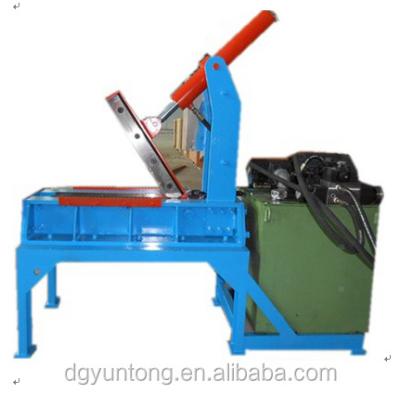 China Block Cutter Rubber Strip Cutting Machine Used Tire Cutter 450mm for sale