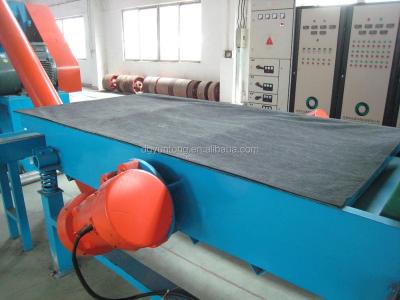 China Separate Vibrator Machine High Tire Waste Fiber Square For Tire Recycle Machine for sale