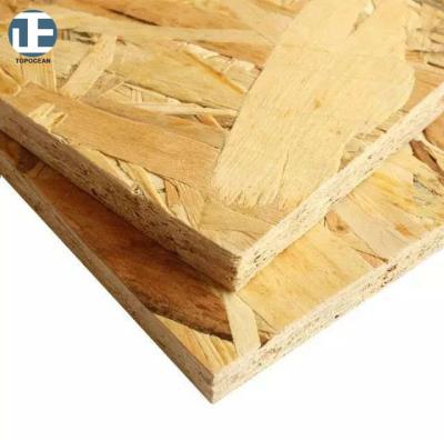 China TOPOCEAN Modern Hot Sale Recommendation Board Tongue Groove 4X8 Osb Plywood Oriented Strand Board for sale