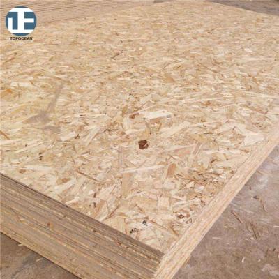 China TOPOCEAN Modern Hot Sale E0 E1 Grade Osb Board Flakeboards 9mm 11mm 15mm 18mm 4x8 Osb Manufacturer for sale