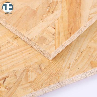 China TOPOCEAN 5/8 osb 4x8 Linyi industrial plytainch waterproof osb 3 for construction building osb panel roof for sale